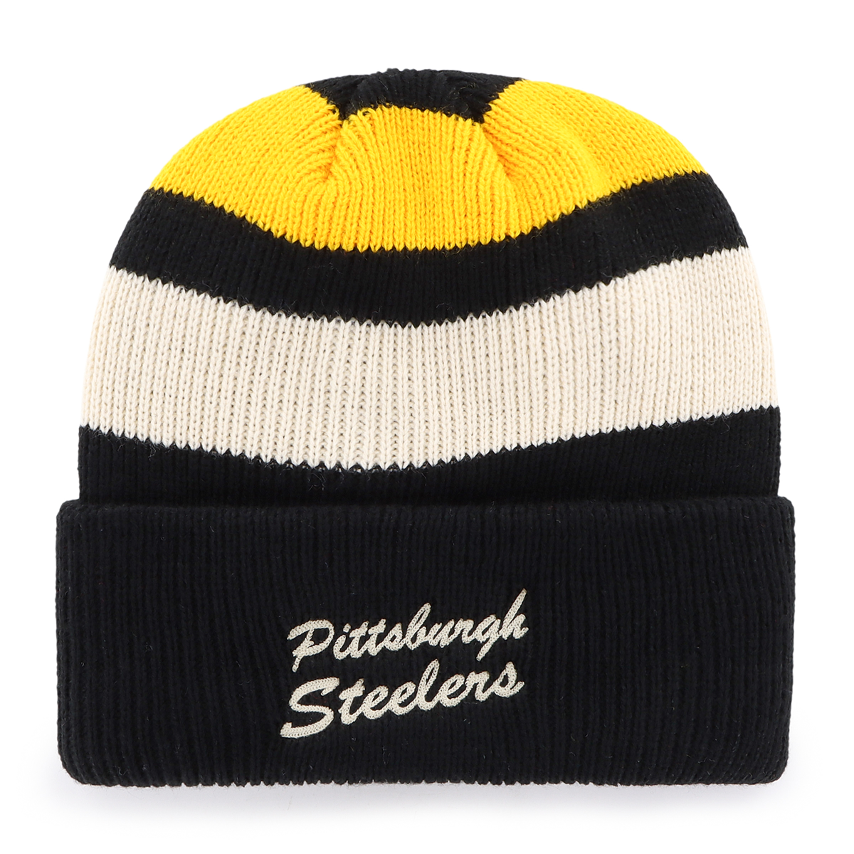 Steelers 2024 '47 Brand Clubhouse Jennings Cuffknit