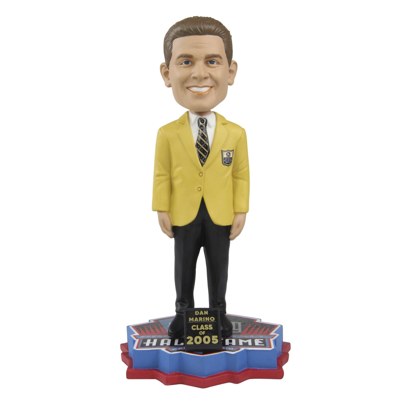 Dan Marino Gold Jacket Bobblehead