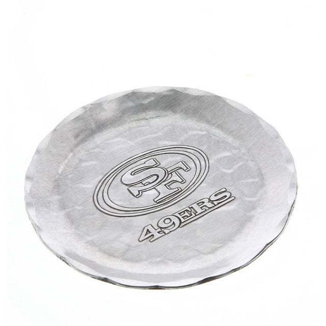 San Francisco 49ers Aluminum Logo Coaster