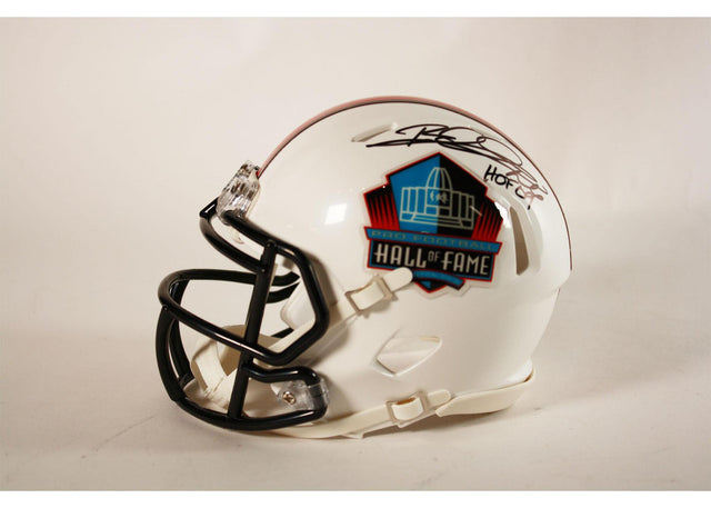 Rod Woodson Autographed Hall of Fame Mini Helmet