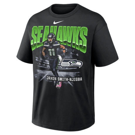 Seahawks Jaxon Smith-Njigba 2026 Nike Men's Loose Fit Heavyweight T-Shirt