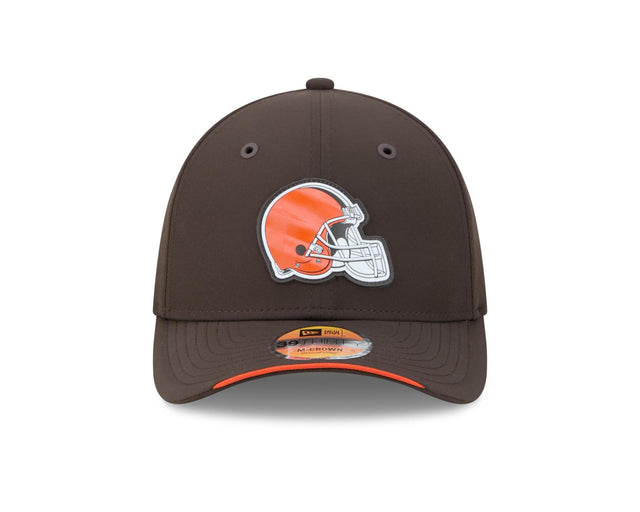 Browns 2026 New Era Men's 39THIRTY Sideline Hat Pro Football Hall of Fame