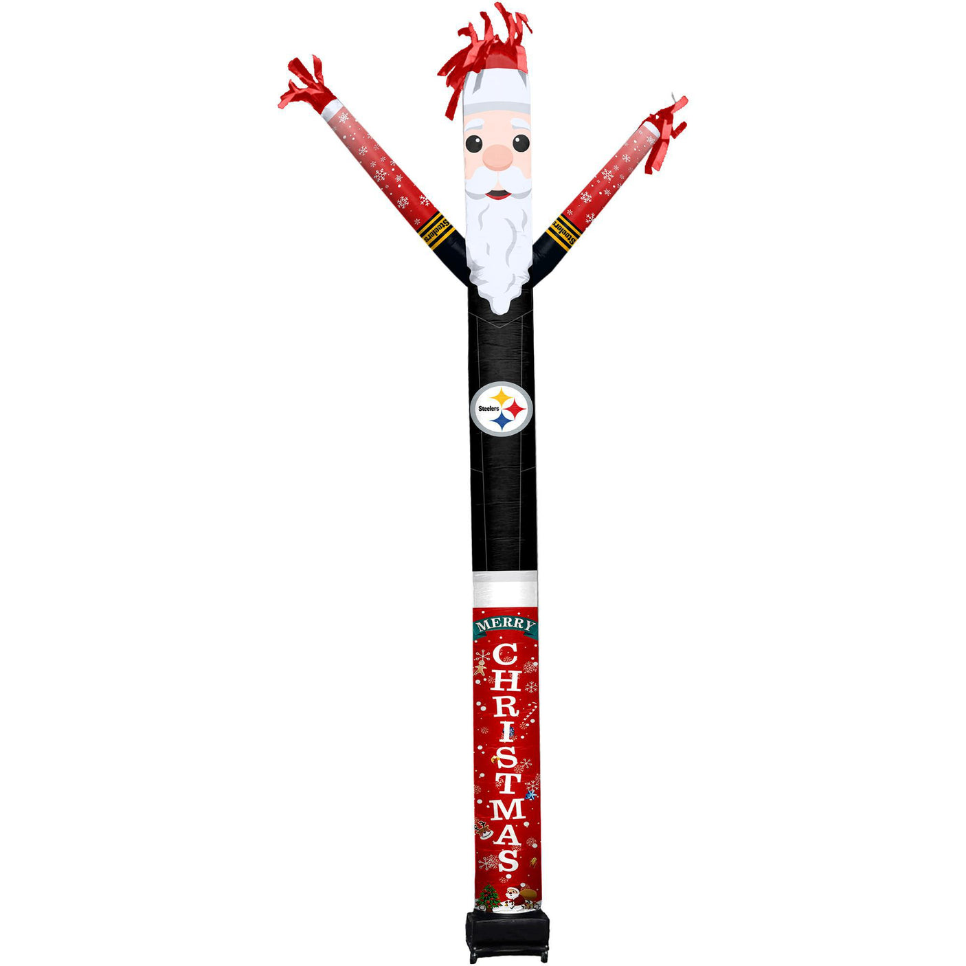 Steelers Team Pride Inflatable Crazy Christmas Santa Sports Fan