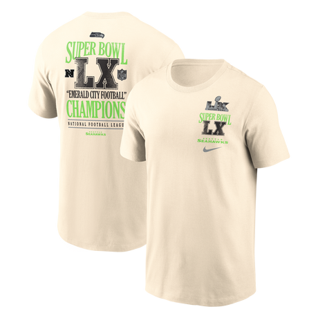 Seahawks 2026 Nike Men's Super Bowl LX (60) Champs Long Ball T-Shirt