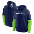 Seahawks 2025 Men's Fanatics Helmet Fleece Sweatshirt
