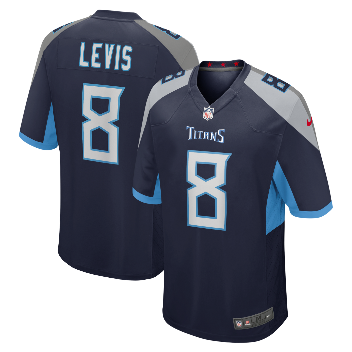 Titans Will Levis Men's Nike Game Jersey