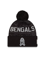 Bengals 2026 New Era Men's Salute to Service Knit Pro Football Hall of Fame