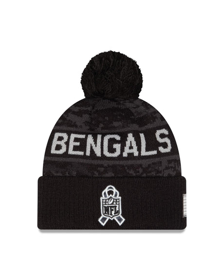 Bengals 2026 New Era Men's Salute to Service Knit Pro Football Hall of Fame