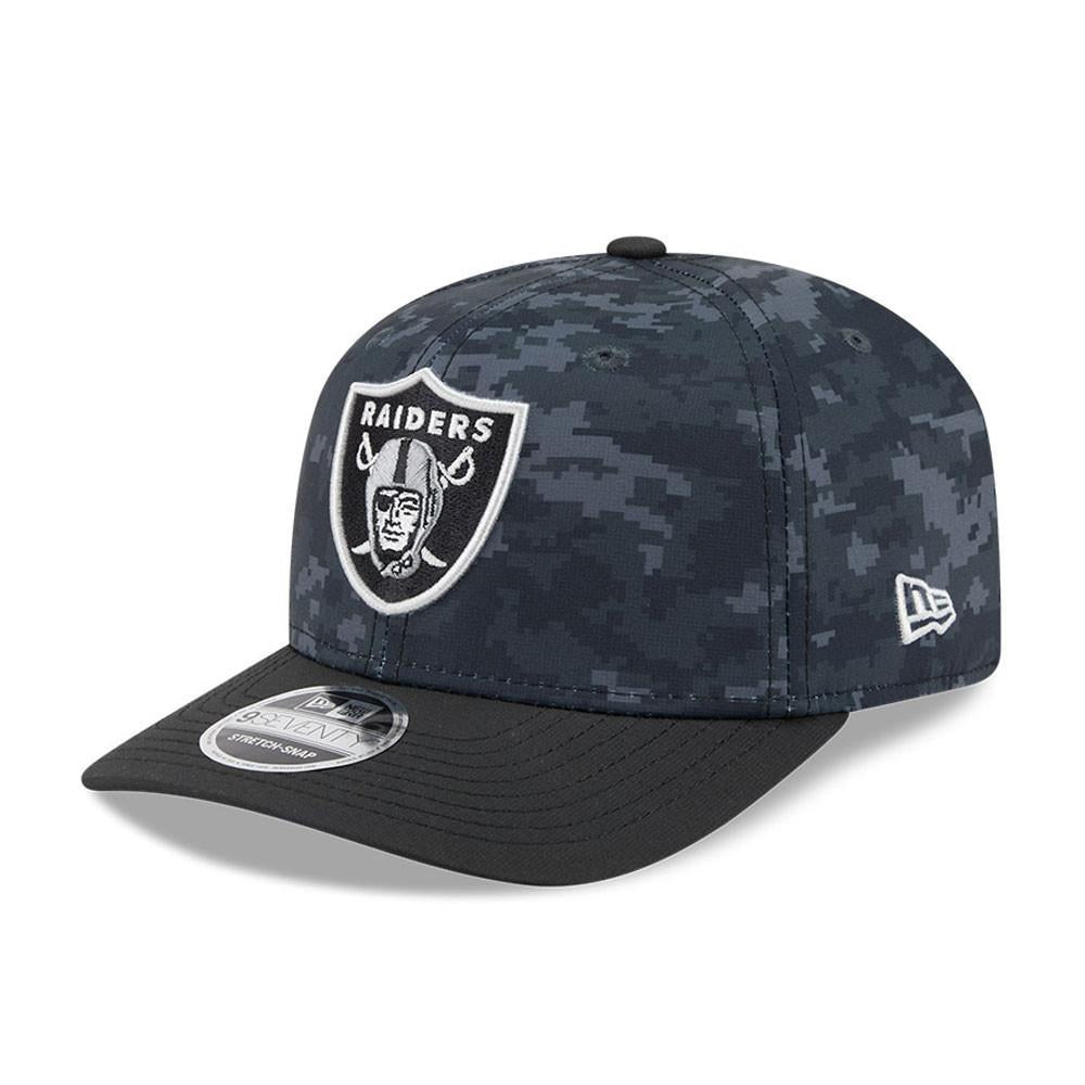 Raiders 2026 New Era Men's 9SEVENTY Salute to Service Hat Pro Football Hall of Fame