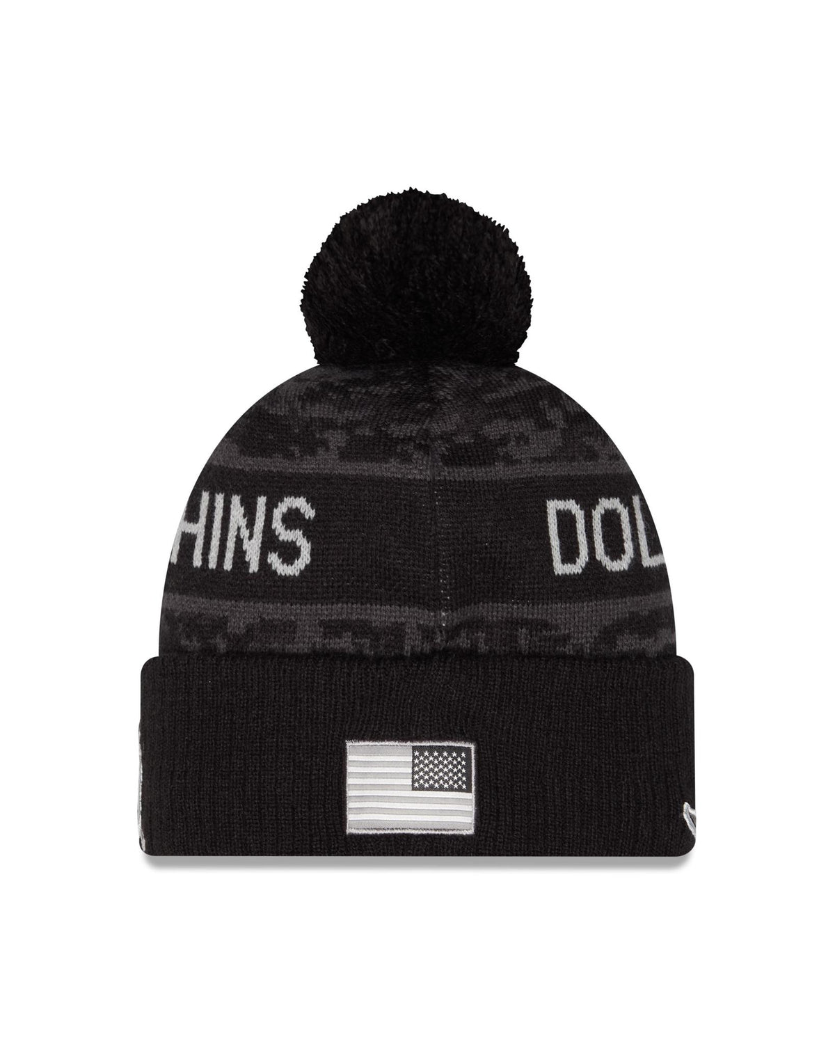 Dolphins 2026 New Era Men's Salute to Service Knit Pro Football Hall of Fame