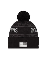 Dolphins 2026 New Era Men's Salute to Service Knit Pro Football Hall of Fame