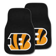 Bengals 2-Piece Carpet Car Mat Set