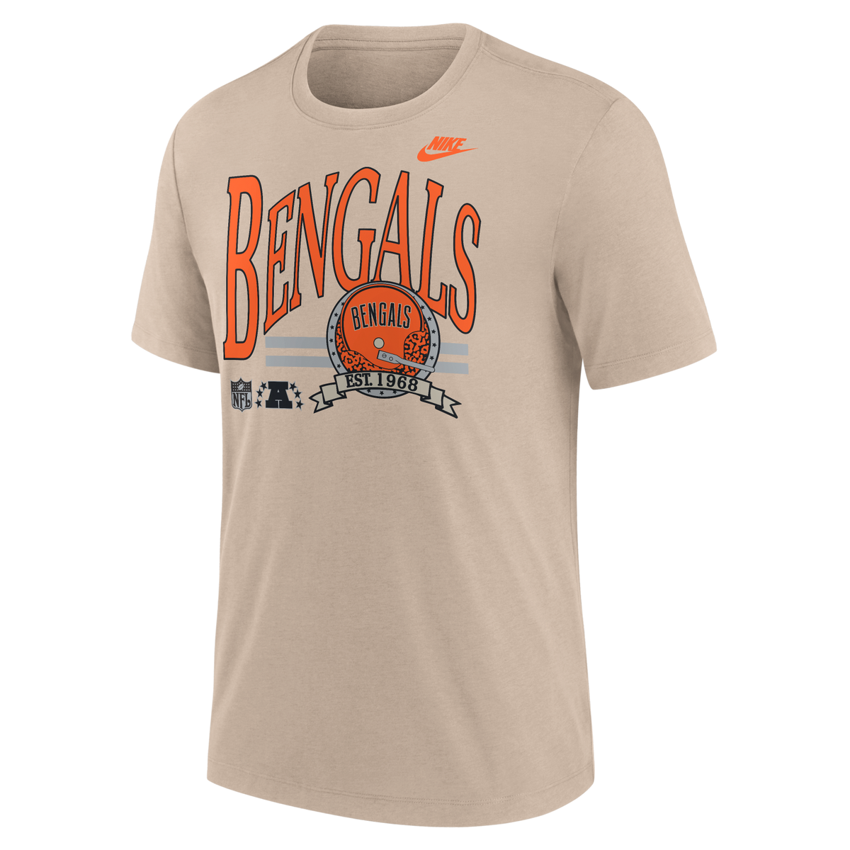 Bengals 2026 Nike Men's Tri-Blend T-Shirt Pro Football Hall of Fame