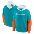 Dolphins 2025 Men's Fanatics Helmet Fleece Sweatshirt