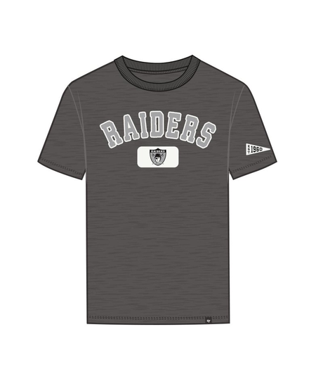 Raiders 2026 '47 Brand Men's Historic Heavy Slub T-Shirt Pro Football Hall of Fame