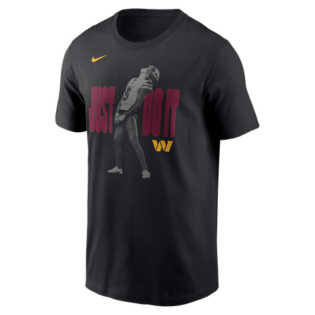 Commanders Jayden Daniels 2025 Nike Men's Just Do It T-Shirt