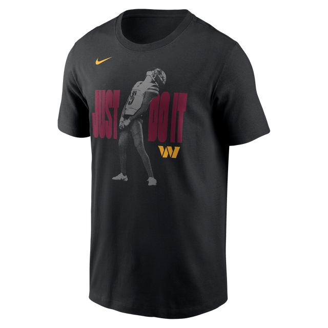 Commanders Jayden Daniels 2025 Nike Men's Just Do It T-Shirt
