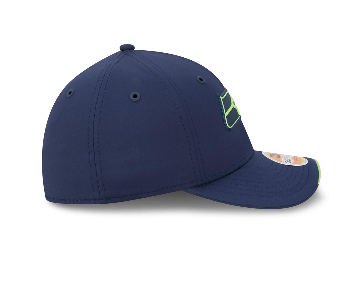 Seahawks 2026 New Era Men's 39THIRTY Sideline Hat Pro Football Hall of Fame