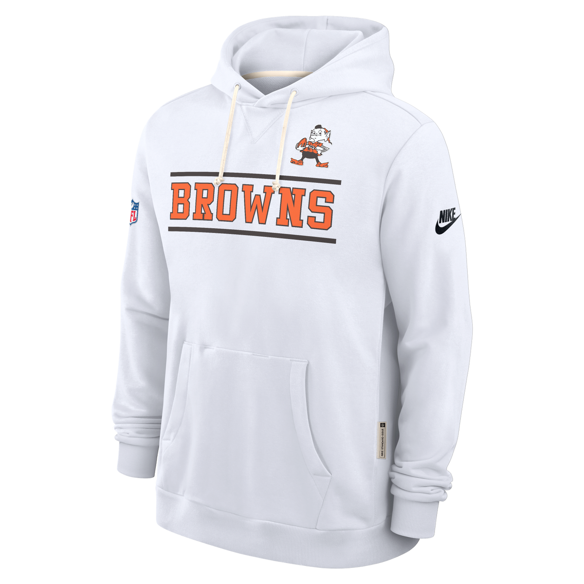 Browns 2026 Nike Men's Alternate Sideline DRI-Fit Hoodie Pro Football Hall of Fame