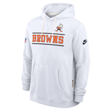Browns 2026 Nike Men's Alternate Sideline DRI-Fit Hoodie Pro Football Hall of Fame