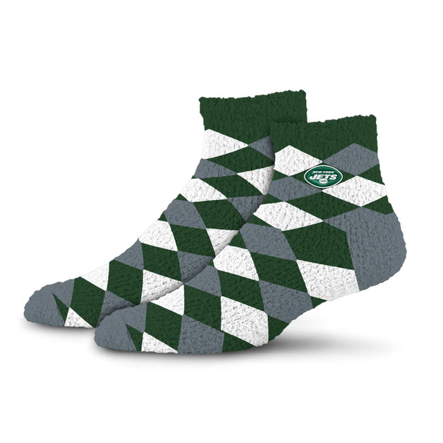 Jets Diamond Sleep Socks