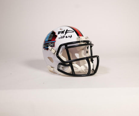 Devin Hester Autographed Hall of Fame White Mini Helmet