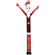 Commanders Team Pride Inflatable Crazy Christmas Santa Sports Fan