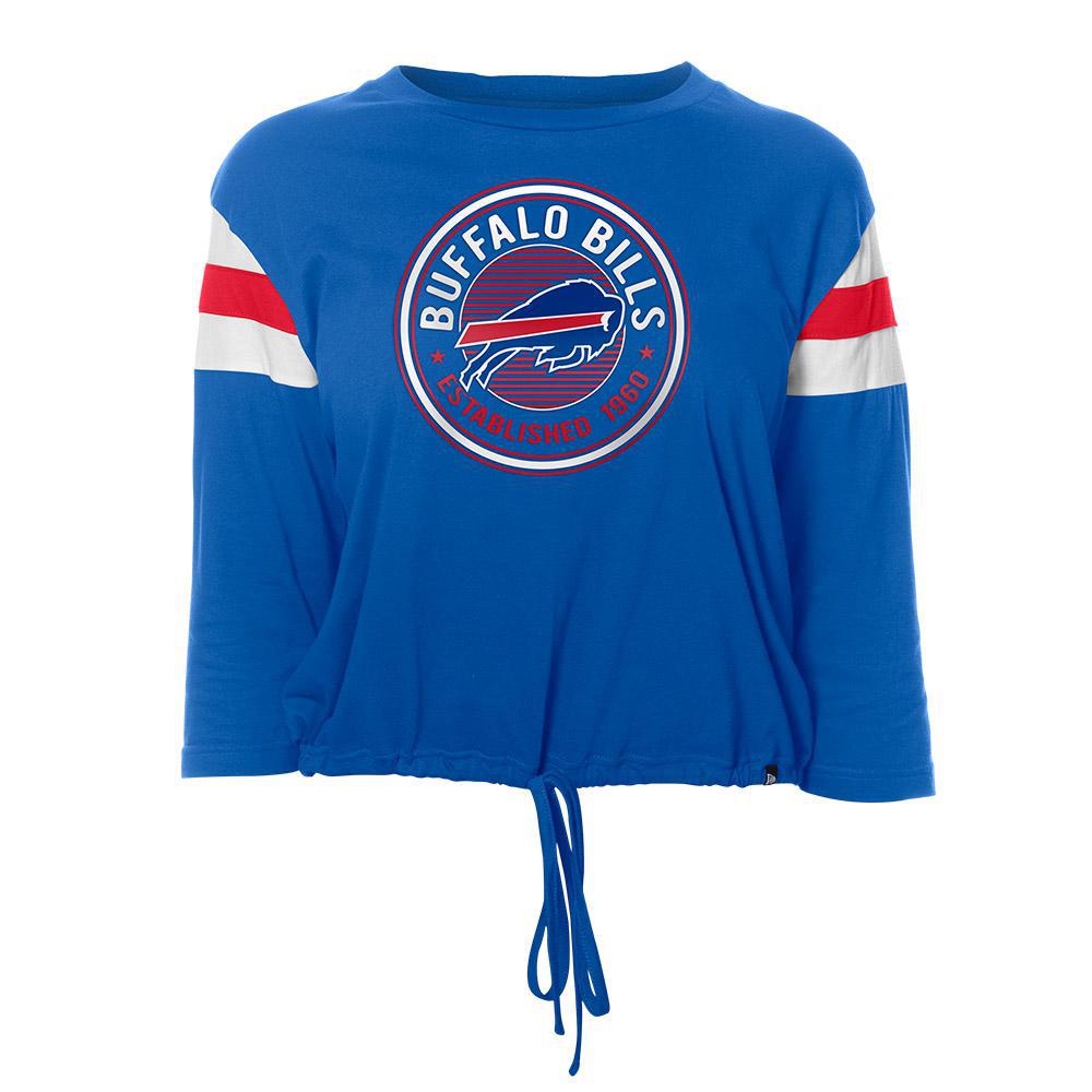 Bills 2024 New Era Women's Sport Night Quarter T-Shirt