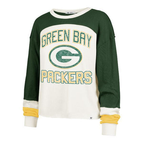 Packers Women's '47 Double Header Curve Long Sleeve T-Shirt