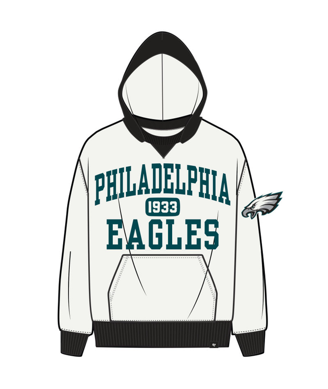 Eagles 2025 '47 Brand Men's Skipper Original Hoodie