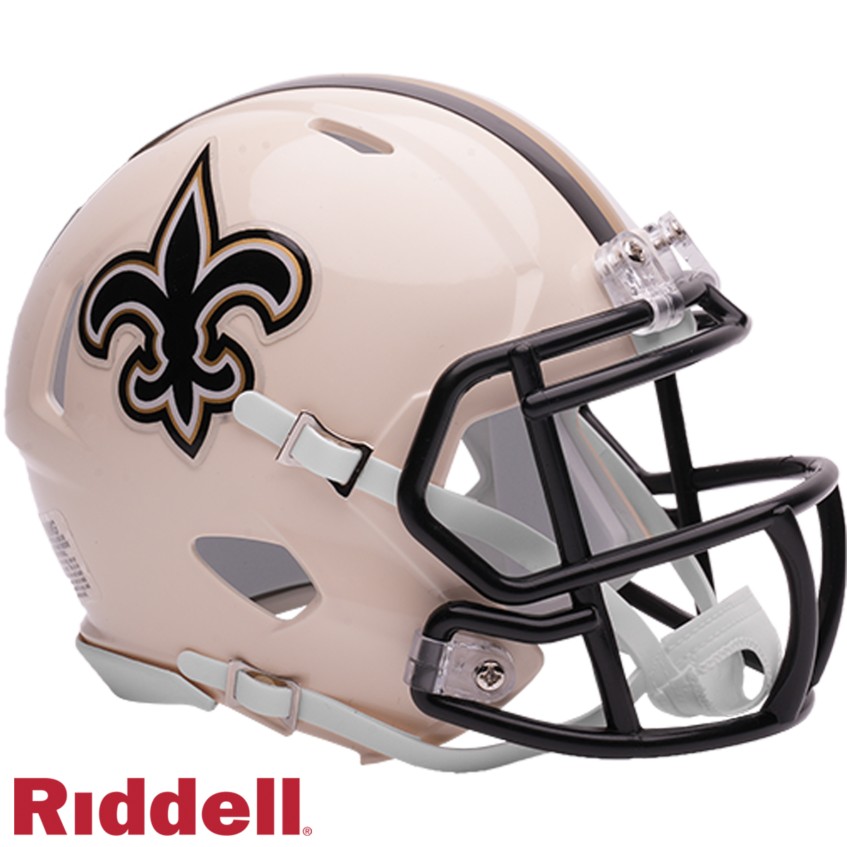 Saints 2026 Retro Mini Speed Helmet