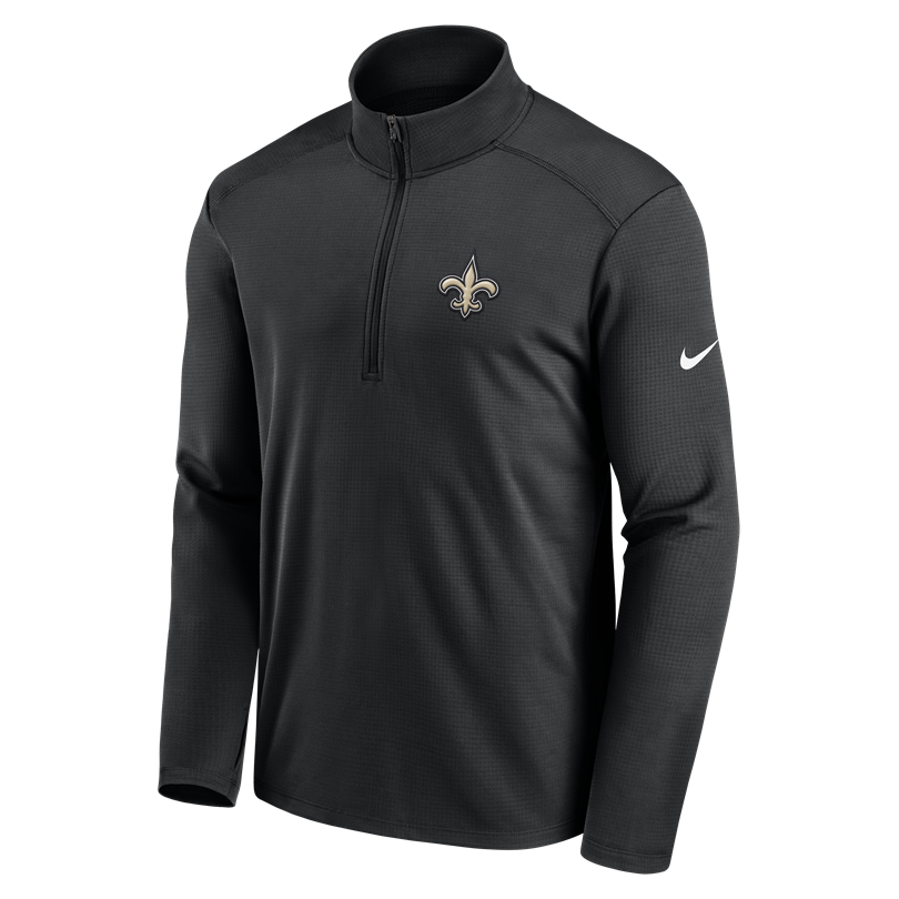 Saints Men's Nike Pacer Half Zip