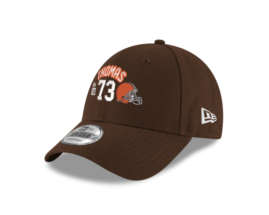 Browns Joe Thomas Class of 2023 Name and Number Hat