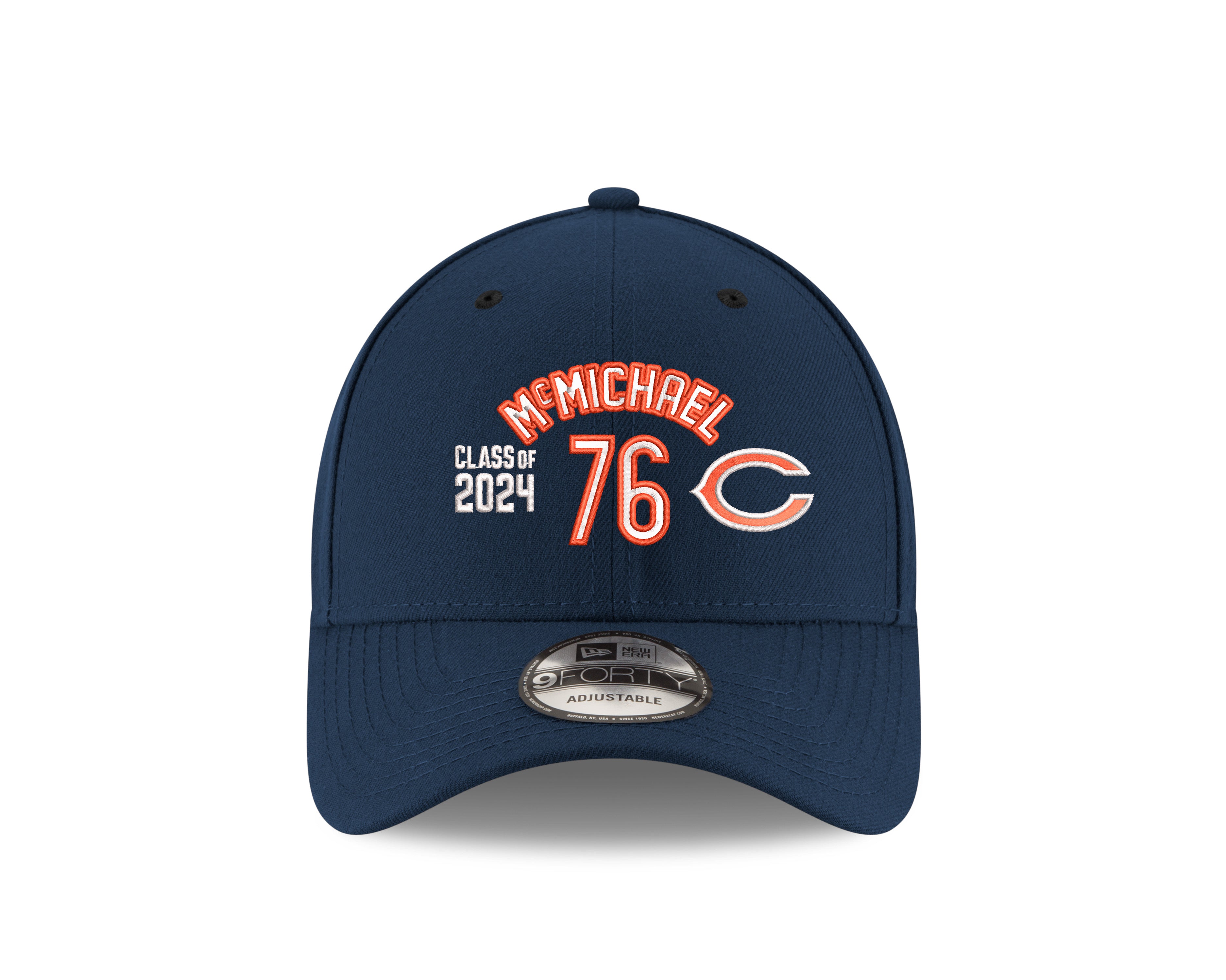 Steve McMichael Class of 2024 Name and Number Hat