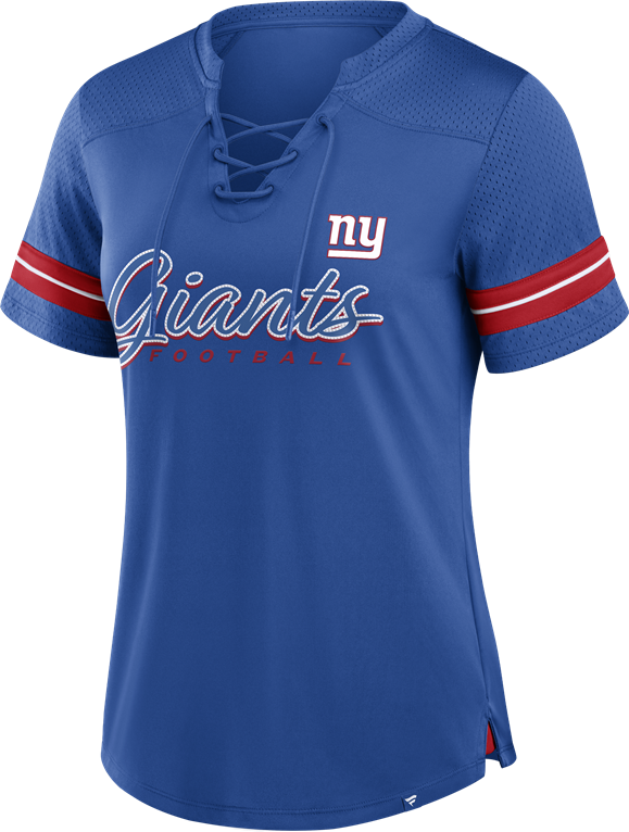 Giants Women's Play Script Fashion T-Shirt