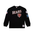 Bears 2025 Mitchell & Ness Vintage Logo Training Camp Long Sleeve T-Shirt