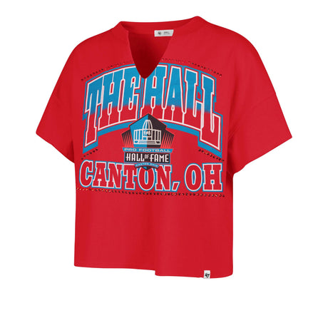 Hall of Fame 2026 '47 Brand Women's Oversized Notch Neck T-Shirt