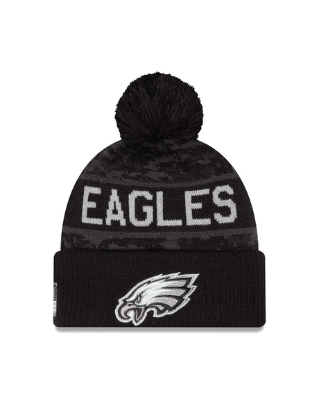 Eagles 2026 New Era Men's Salute to Service Knit Pro Football Hall of Fame