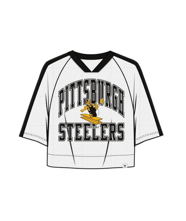 Steelers 2026 '47 Brand Women's Historic Big Overarch T-Shirt