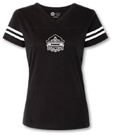 Hall of Fame Women's Logo Football T-Shirt