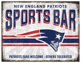 Patriots Team Sports Bar Sign