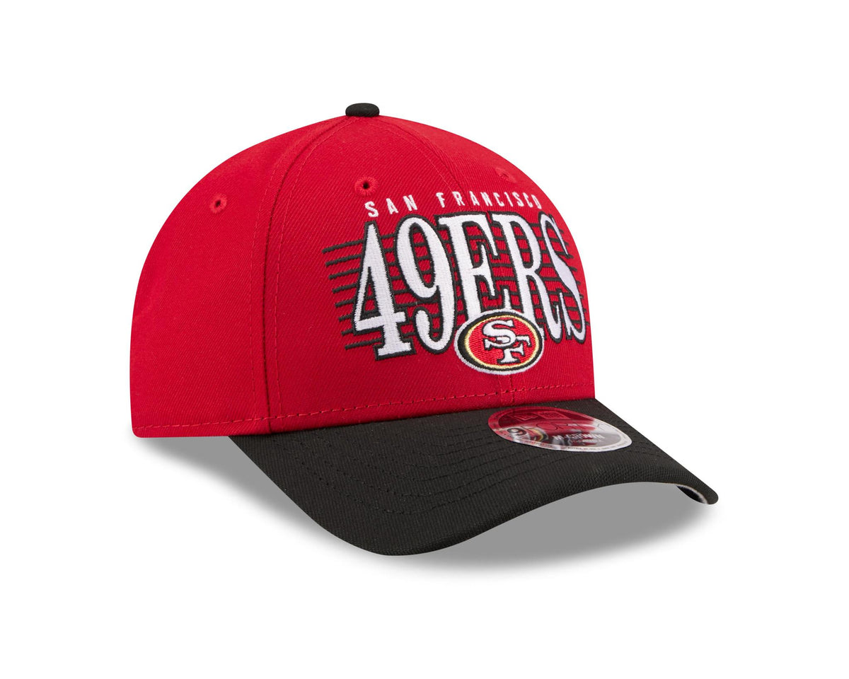 49ers 2026 New Era Men's 9FORTY M Crown Loyal Hat Pro Football Hall of Fame