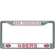 49ers License Plate Frame