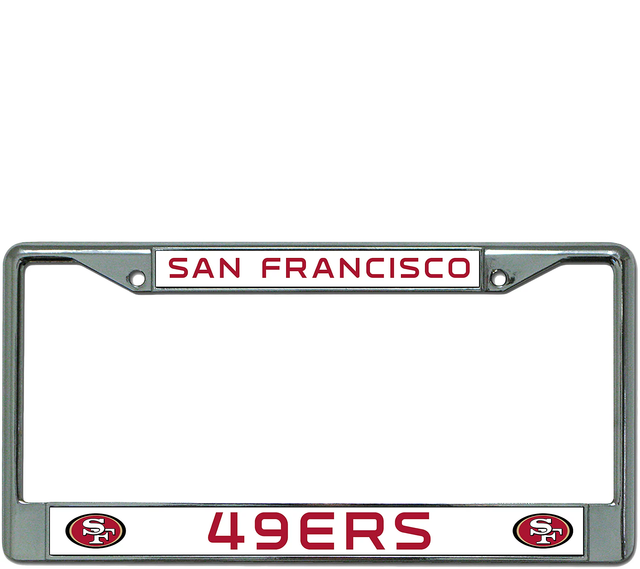 49ers License Plate Frame