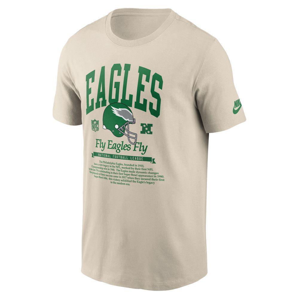 Eagles 2026 Nike Men's Rewind 2-Hit Essential T-Shirt Pro Football Hall of Fame