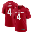 Cardinals Jeremiyah Love Nike Men's Game Jersey