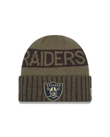 Raiders 2025 Men's New Era Salute to Service Knit