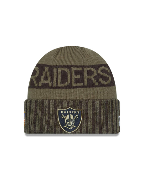 Raiders 2025 Men's New Era Salute to Service Knit