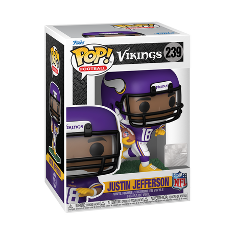 Vikings Justin Jefferson NFL Funko Pop! 239