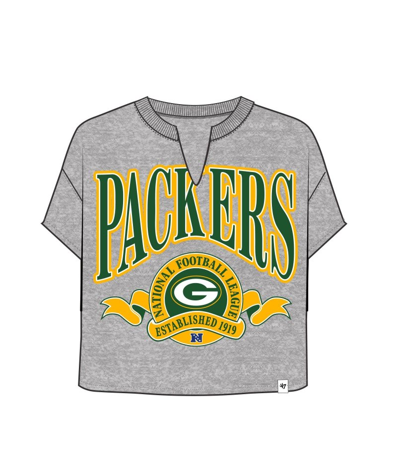 Packers 2026 '47 Brand Women's Banners Out Oversized T-Shirt